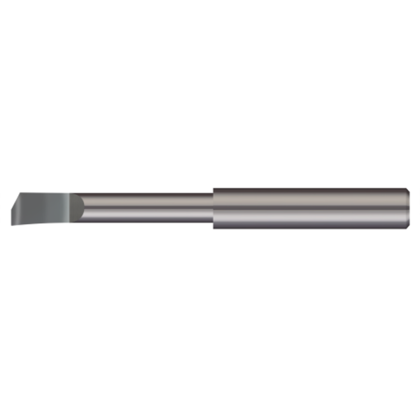 Micro 100 Helical Back Rake Boring Tool, 4" L, C2 Micrograin Carbide HBB-4803000